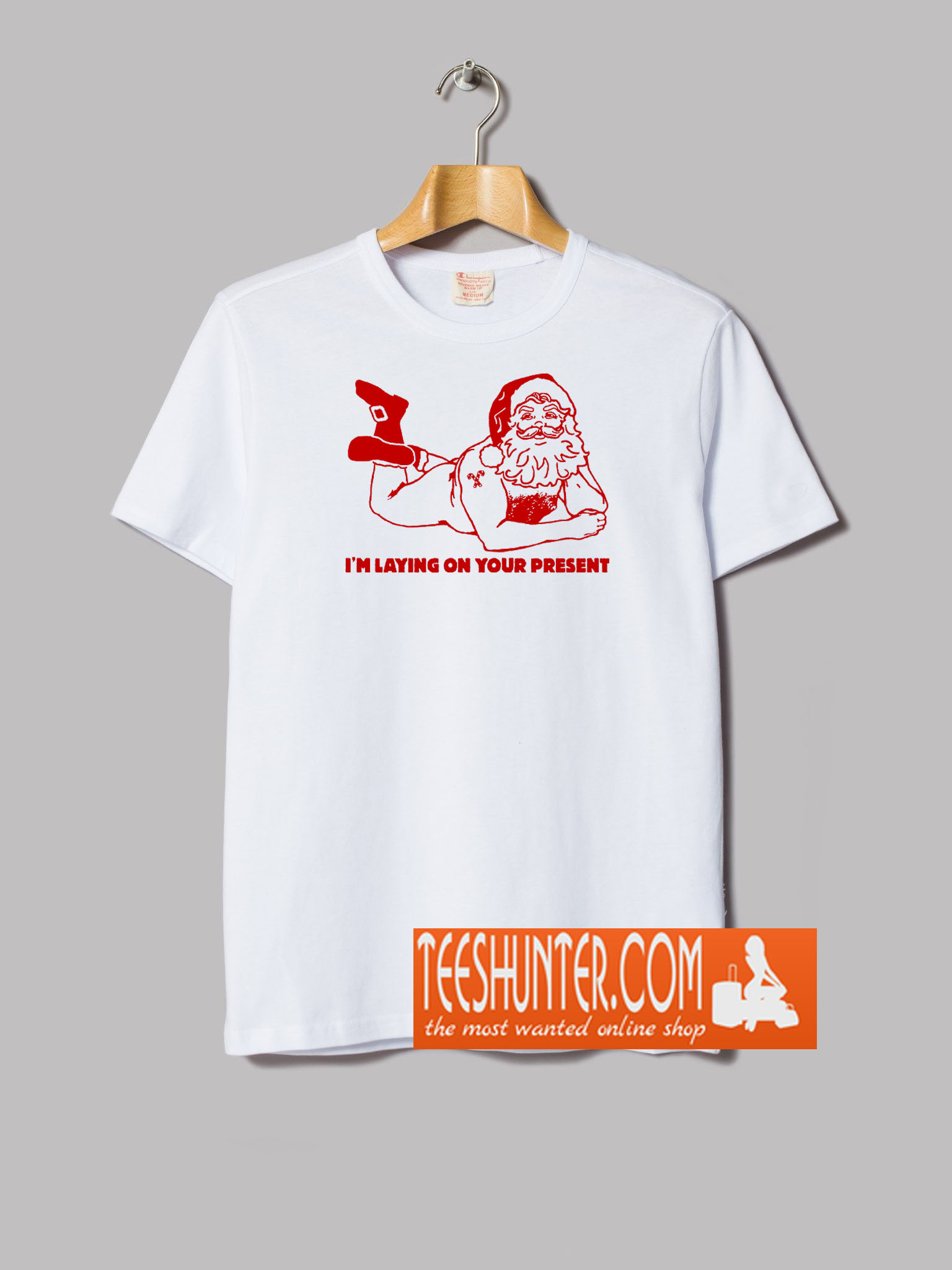 Naked Santa Clause T Shirt