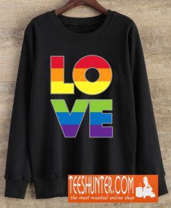 Love Rainbow Sweatshirt