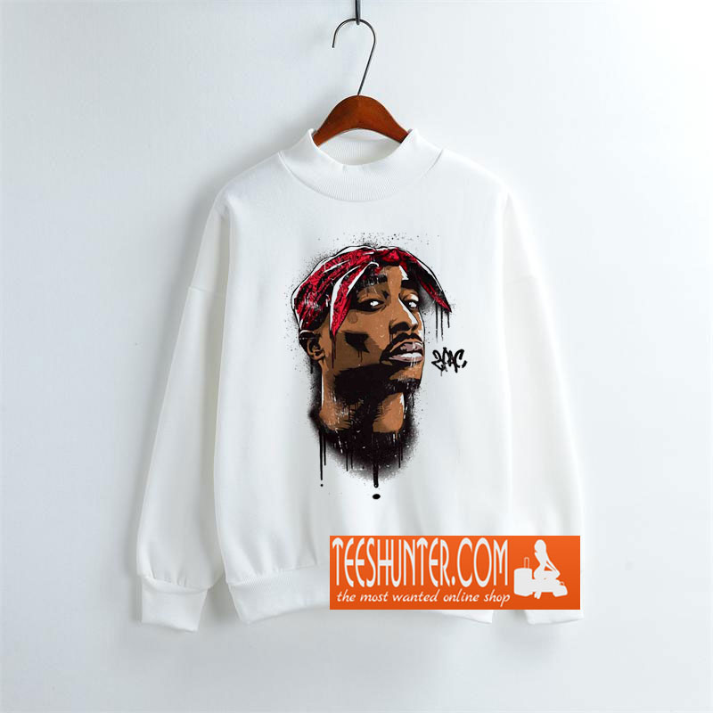 tupac graphic sweatshirt