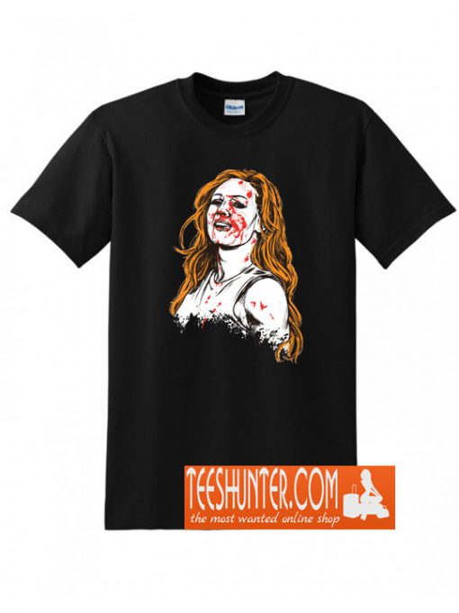 becky lynch bloody nose shirt