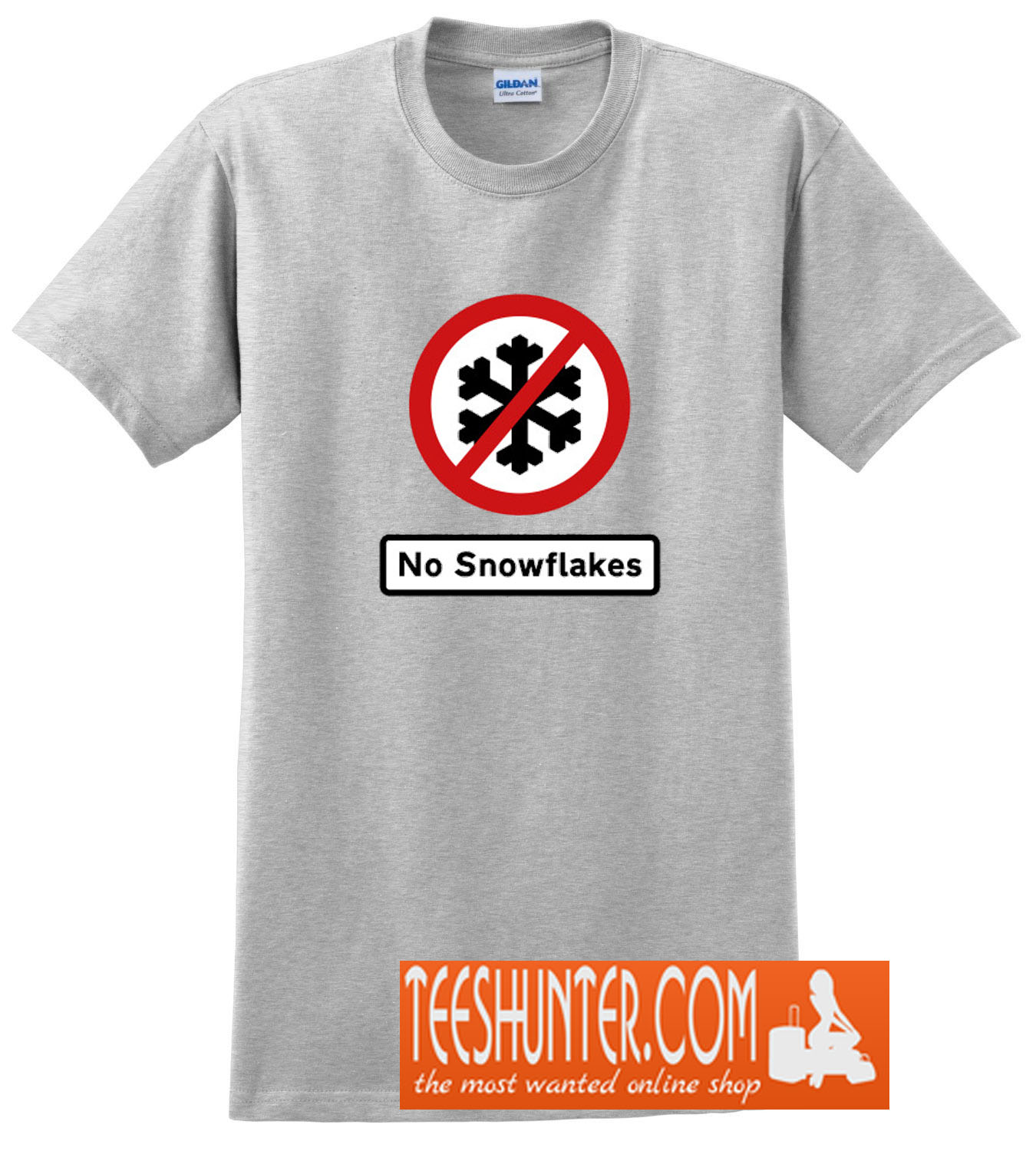 no snowflakes t shirt