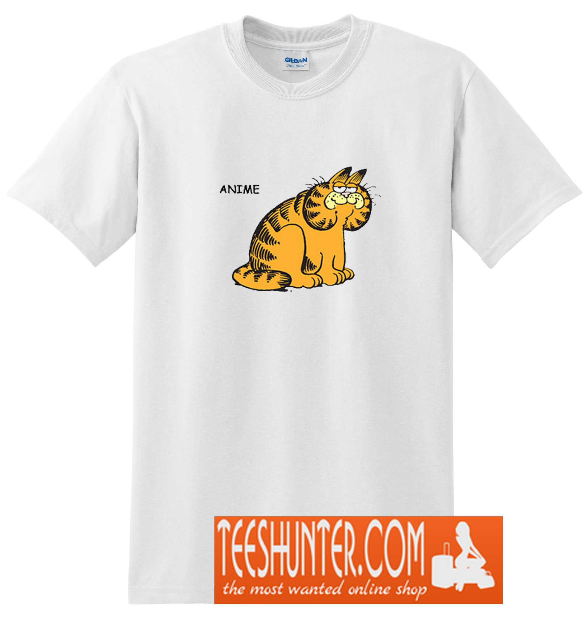 Anime Garfield T-Shirt