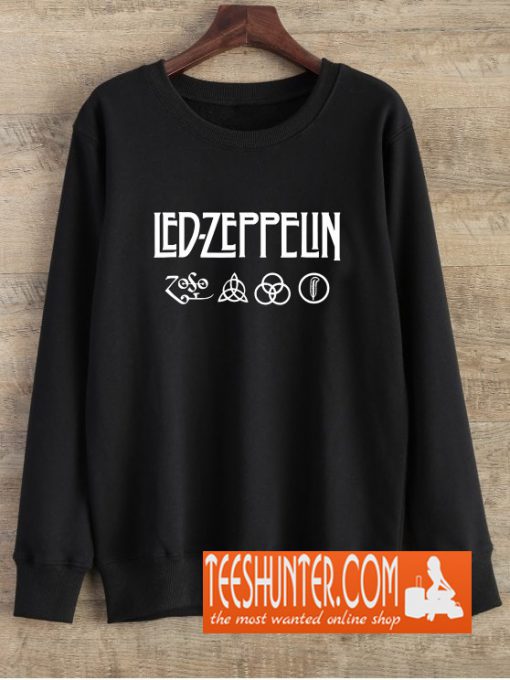 Led Zeppelin Classic Rock Band Legend Sweatshirt