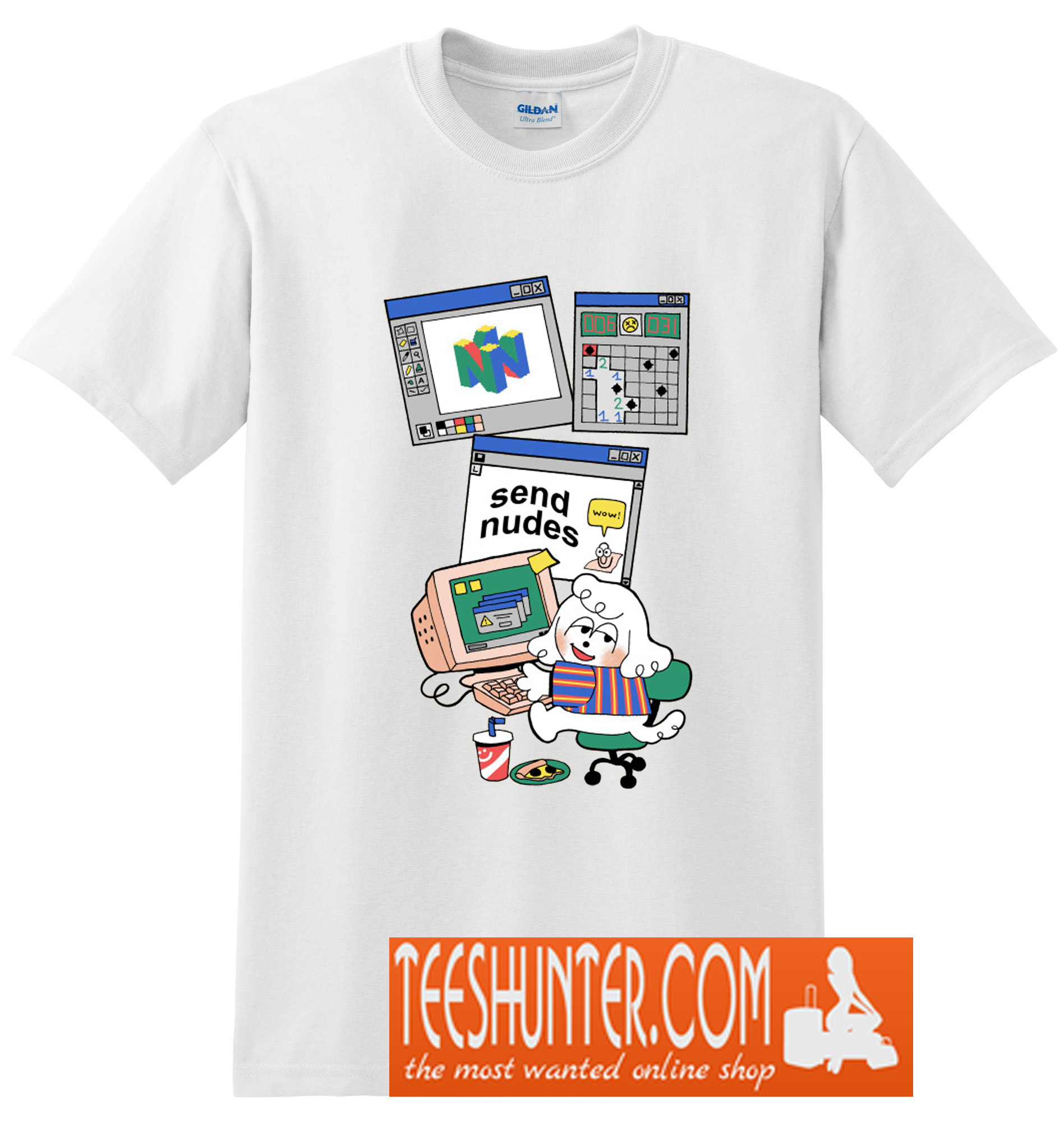 windows 2000 t shirt