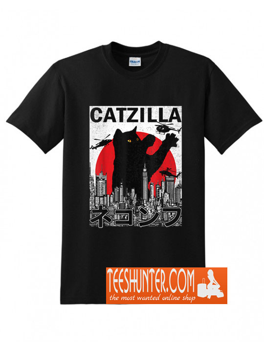 t shirt catzilla