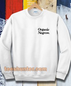 Organic Negrow Sweatshirt White TPKJ3